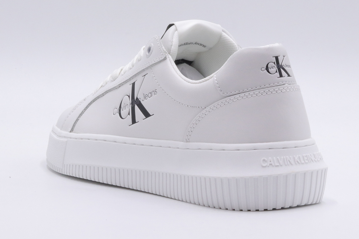 Calvin Klein Chunky Cupsole Laceup Mon Lth Wn Sneakers (YW0YW00823 